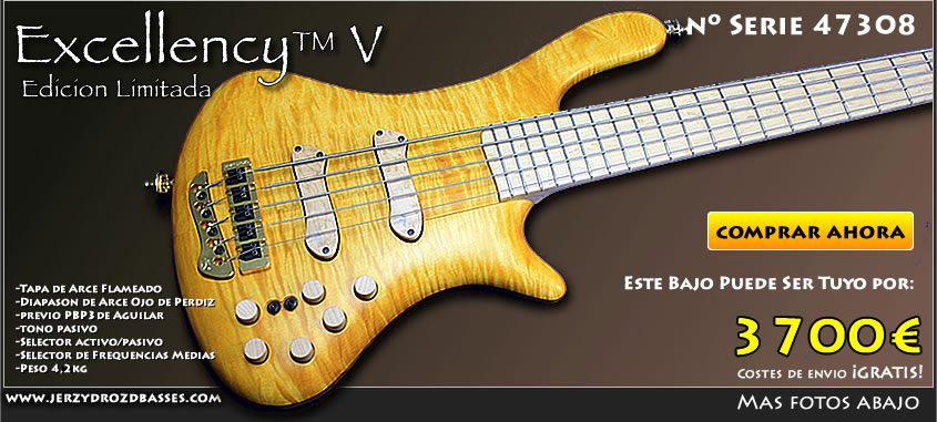bass guitar jerzy drozd excellency