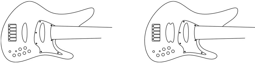 prelude d shape pickups configuration2