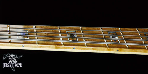 JERZY DROZD Atlas fretboard and side dots view