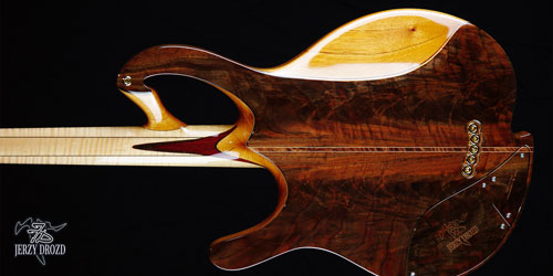 JERZY DROZD Deserto Rosso rear view of the body