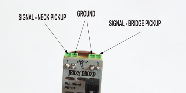 pickups blend module connections